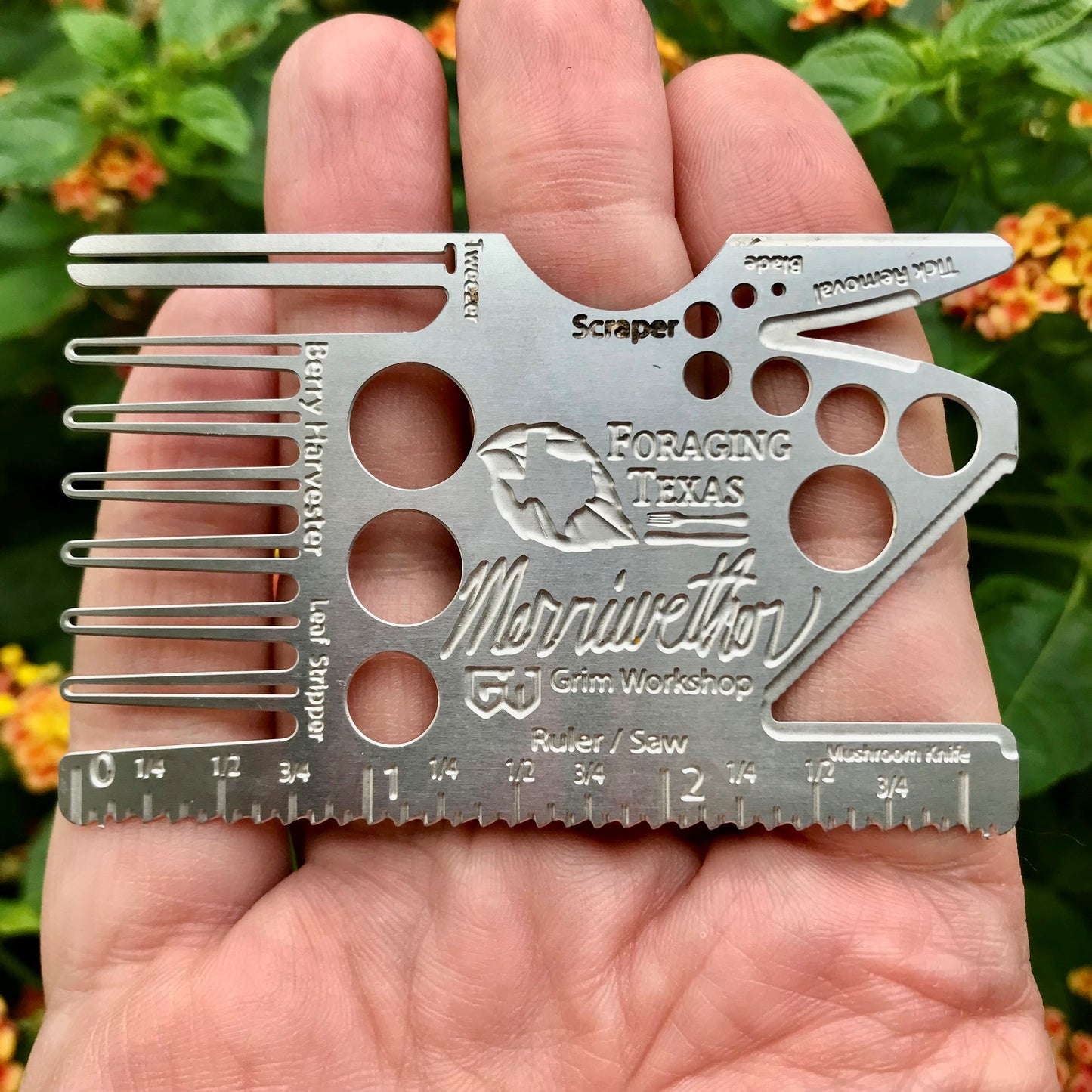 Pocket Foraging Tool - Grim Workshop & Merriwether's Foraging Texas