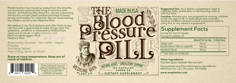 Medicine Man Plant Co Liver and Blood Pressure Core Armor